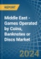 Middle East - Games Operated by Coins, Banknotes or Discs - Market Analysis, Forecast, Size, Trends and Insights - Product Thumbnail Image