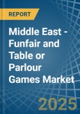 Middle East - Funfair and Table or Parlour Games - Market Analysis, Forecast, Size, Trends and Insights- Product Image