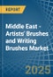 Middle East - Artists' Brushes and Writing Brushes - Market Analysis, Forecast, Size, Trends and Insights - Product Thumbnail Image