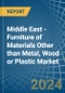 Middle East - Furniture of Materials Other than Metal, Wood or Plastic - Market Analysis, Forecast, Size, Trends and Insights - Product Thumbnail Image