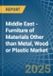 Middle East - Furniture of Materials Other than Metal, Wood or Plastic - Market Analysis, Forecast, Size, Trends and Insights - Product Thumbnail Image