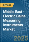 Middle East - Electric Gains Measuring Instruments (Recording) - Market Analysis, Forecast, Size, Trends and Insights- Product Image