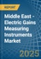 Middle East - Electric Gains Measuring Instruments (Recording) - Market Analysis, Forecast, Size, Trends and Insights - Product Image