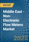 Middle East - Non-Electronic Flow Meters - Market Analysis, Forecast, Size, Trends and Insights - Product Image