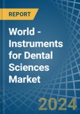 World - Instruments for Dental Sciences - Market Analysis, forecast, Size, Trends and Insights- Product Image