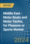 Middle East - Motor Boats and Motor Yachts, for Pleasure or Sports - Market Analysis, forecast, Size, Trends and Insights - Product Thumbnail Image