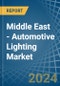 Middle East - Automotive Lighting - Market Analysis, Forecast, Size, Trends and Insights - Product Thumbnail Image