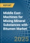 Middle East - Machines for Mixing Mineral Substances with Bitumen - Market Analysis, forecast, Size, Trends and Insights - Product Thumbnail Image