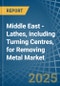 Middle East - Lathes, including Turning Centres, for Removing Metal - Market Analysis, forecast, Size, Trends and Insights - Product Thumbnail Image