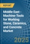 Middle East - Machine-Tools for Working Stone, Ceramics, and Concrete - Market Analysis, forecast, Size, Trends and Insights - Product Image