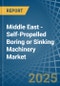 Middle East - Self-Propelled Boring or Sinking Machinery - Market Analysis, Forecast, Size, Trends and Insights - Product Image