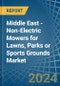 Middle East - Non-Electric Mowers for Lawns, Parks or Sports Grounds - Market Analysis, forecast, Size, Trends and Insights - Product Thumbnail Image