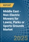 Middle East - Non-Electric Mowers for Lawns, Parks or Sports Grounds - Market Analysis, forecast, Size, Trends and Insights - Product Thumbnail Image