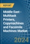 Middle East - Multitask Printers, Copymachines and Facsimile Machines - Market Analysis, Forecast, Size, Trends and Insights - Product Thumbnail Image