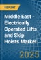 Middle East - Electrically Operated Lifts and Skip Hoists - Market Analysis, Forecast, Size, Trends and Insights - Product Image