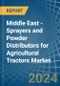 Middle East - Sprayers and Powder Distributors for Agricultural Tractors - Market Analysis, forecast, Size, Trends and Insights - Product Thumbnail Image