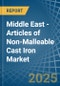 Middle East - Articles of Non-Malleable Cast Iron - Market Analysis, Forecast, Size, Trends and Insights - Product Thumbnail Image