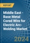 Middle East - Base Metal Cored Wire for Electric Arc-Welding - Market Analysis, forecast, Size, Trends and Insights - Product Image