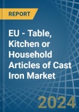 EU - Table, Kitchen or Household Articles of Cast Iron - Market Analysis, Forecast, Size, Trends and Insights- Product Image