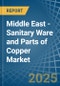 Middle East - Sanitary Ware and Parts of Copper - Market Analysis, Forecast, Size, Trends and Insights - Product Thumbnail Image