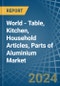 World - Table, Kitchen, Household Articles, Parts of Aluminium - Market Analysis, Forecast, Size, Trends and Insights - Product Image