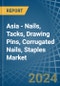 Asia - Nails, Tacks, Drawing Pins, Corrugated Nails, Staples - Market Analysis, Forecast, Size, Trends and Insights - Product Image