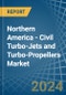 Northern America - Civil Turbo-Jets and Turbo-Propellers - Market Analysis, Forecast, Size, Trends and Insights - Product Image