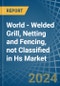 World - Welded Grill, Netting and Fencing, not Classified in Hs - Market Analysis, Forecast, Size, Trends and insights - Product Thumbnail Image