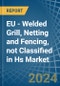 EU - Welded Grill, Netting and Fencing, not Classified in Hs - Market Analysis, Forecast, Size, Trends and insights - Product Thumbnail Image