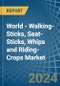 World - Walking-Sticks, Seat-Sticks, Whips and Riding-Crops - Market Analysis, Forecast, Size, Trends and Insights - Product Image