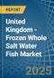 United Kingdom - Frozen Whole Salt Water Fish - Market Analysis, Forecast, Size, Trends and Insights - Product Thumbnail Image