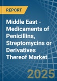 Middle East - Medicaments of Penicillins, Streptomycins or Derivatives Thereof - Market Analysis, Forecast, Size, Trends and Insights- Product Image