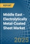 Middle East - Electrolytically Metal-Coated Sheet - Market Analysis, Forecast, Size, Trends and Insights - Product Image