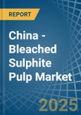 China - Bleached Sulphite Pulp - Market Analysis, Forecast, Size, Trends and Insights- Product Image