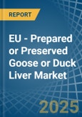 EU - Prepared or Preserved Goose or Duck Liver - Market Analysis, Forecast, Size, Trends and Insights- Product Image