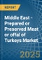 Middle East - Prepared or Preserved Meat or offal of Turkeys - Market Analysis, Forecast, Size, Trends and Insights - Product Image