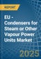 EU - Condensers for Steam or Other Vapour Power Units - Market Analysis, forecast, Size, Trends and Insights - Product Image