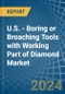 U.S. - Boring or Broaching Tools with Working Part of Diamond - Market Analysis, Forecast, Size, Trends and Insights - Product Image
