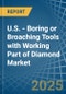 U.S. - Boring or Broaching Tools with Working Part of Diamond - Market Analysis, Forecast, Size, Trends and Insights - Product Image