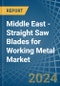 Middle East - Straight Saw Blades for Working Metal - Market Analysis, forecast, Size, Trends and Insights - Product Image