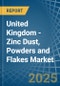 United Kingdom - Zinc Dust, Powders and Flakes (Excluding Zinc Dust Powders or Flakes Prepared as Colours, Paints or the like, Zinc Pellets) - Market Analysis, Forecast, Size, Trends and Insights - Product Thumbnail Image