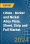China - Nickel and Nickel Alloy Plate, Sheet, Strip and Foil - Market Analysis, Forecast, Size, Trends and Insights - Product Image