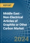 Middle East - Non-Electrical Articles of Graphite or Other Carbon - Market Analysis, Forecast, Size, Trends and Insights - Product Image