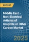 Middle East - Non-Electrical Articles of Graphite or Other Carbon - Market Analysis, Forecast, Size, Trends and Insights - Product Image