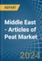 Middle East - Articles of Peat - Market Analysis, Forecast, Size, Trends and Insights - Product Thumbnail Image