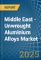 Middle East - Unwrought Aluminium Alloys - Market Analysis, Forecast, Size, Trends and Insights - Product Image