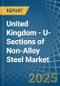 United Kingdom - U-Sections of Non-Alloy Steel - Market Analysis, Forecast, Size, Trends and Insights - Product Thumbnail Image