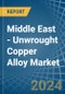 Middle East - Unwrought Copper Alloy - Market Analysis, Forecast, Size, Trends and Insights - Product Thumbnail Image