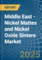 Middle East - Nickel Mattes and Nickel Oxide Sinters - Market Analysis, Forecast, Size, Trends and Insights - Product Thumbnail Image