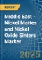 Middle East - Nickel Mattes and Nickel Oxide Sinters - Market Analysis, Forecast, Size, Trends and Insights - Product Image